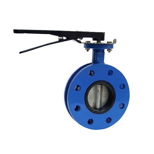 U Type Flanged Butterfly Valve