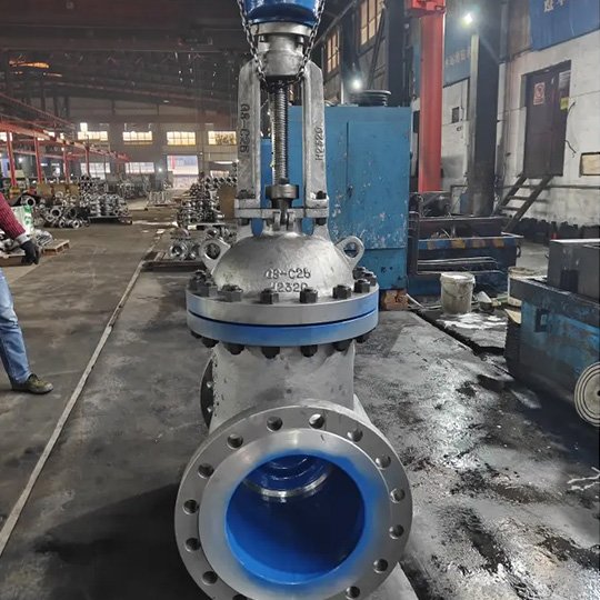 DIN carbon steel gate valve