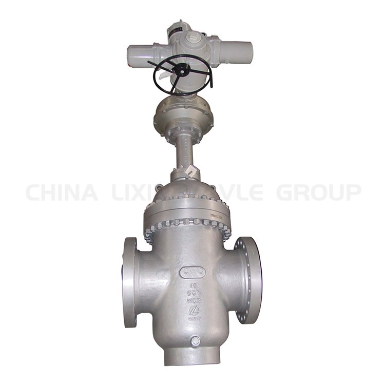Expanding gate Valve